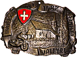 Valeyres motorcycle rally badge from Jean-Francois Helias