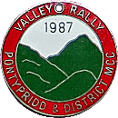Valley  motorcycle rally badge from Jean-Francois Helias
