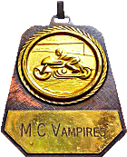 Vampires motorcycle rally badge from Jean-Francois Helias