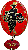 Vautours motorcycle rally badge from Jean-Francois Helias