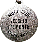Vecchio Piemonte motorcycle rally badge from Jean-Francois Helias