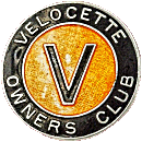 Velocette motorcycle club badge from Jean-Francois Helias