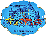 Veteranen Bad Bergzabern motorcycle rally badge from Jean-Francois Helias
