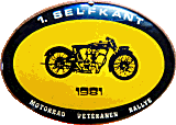 Veteranen Selfkant motorcycle rally badge from Jean-Francois Helias