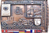 Veteranen Ulfenbachtal motorcycle rally badge from Jean-Francois Helias