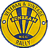 Veteran And Vintage motorcycle rally badge