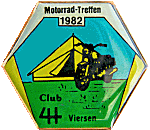 Viersen motorcycle rally badge from Jean-Francois Helias