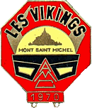 Vikings motorcycle rally badge from Jean-Francois Helias