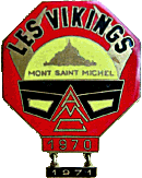 Vikings motorcycle rally badge from Jean-Francois Helias