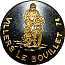 Villers le Bouillet motorcycle rally badge from Jean-Francois Helias