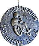 Villers Le Lac motorcycle rally badge from Jean-Francois Helias