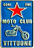 Vittuone motorcycle rally badge from Jean-Francois Helias