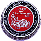 VMCC Oxford motorcycle club badge from Jean-Francois Helias