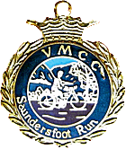 VMCC Saundersfoot Run motorcycle run badge from Jean-Francois Helias