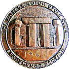 VMCC Stonehenge Section motorcycle run badge from Jean-Francois Helias