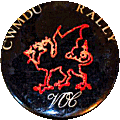 Vincent OC CWMDU motorcycle rally badge from Jean-Francois Helias