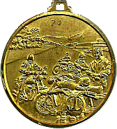 Voconces motorcycle rally badge from Hans Veenendaal