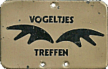 Vogeltjes motorcycle rally badge from Hans Veenendaal
