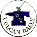 Vulcan motorcycle rally badge from Jean-Francois Helias