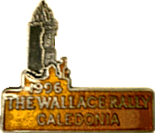 Wallace motorcycle rally badge