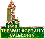 Wallace motorcycle rally badge from Jean-Francois Helias
