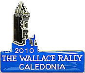 Wallace motorcycle rally badge from Jean-Francois Helias