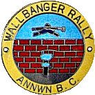 Wall Banger motorcycle rally badge from Jean-Francois Helias