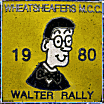 Walter motorcycle rally badge from Mel Burden