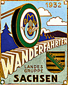 Wanderfahrten Sachsen motorcycle rally badge from Jean-Francois Helias