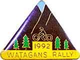 Watagans motorcycle rally badge from Jean-Francois Helias