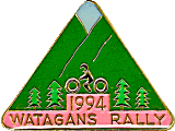 Watagans motorcycle rally badge from Jean-Francois Helias