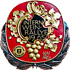 Wein-Rallye motorcycle rally badge from Jean-Francois Helias