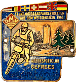 Weissenstein motorcycle rally badge from Jean-Francois Helias