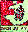 Welsh Coast MCC motorcycle club badge from Jean-Francois Helias