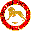 Wembley & DMCC motorcycle club badge from Jean-Francois Helias