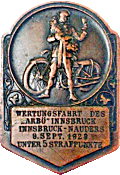 Wertungsfahrt ARBO motorcycle rally badge from Jean-Francois Helias