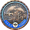 Weser-Aller-Fahrt motorcycle rally badge from Jean-Francois Helias