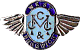 West Bromwich MCC motorcycle club badge from Jean-Francois Helias