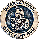 West Kent Run motorcycle run badge from Jean-Francois Helias