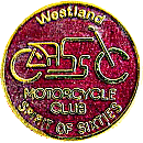 Westland Classic MCC motorcycle club badge from Jean-Francois Helias