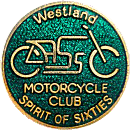 Westland Classic MCC motorcycle club badge from Jean-Francois Helias