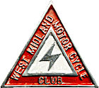 West Midland MCC motorcycle club badge from Jean-Francois Helias
