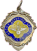 Weybridge MSC motorcycle club badge from Jean-Francois Helias