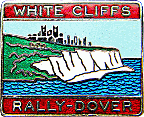 White Cliffs motorcycle rally badge from Jean-Francois Helias