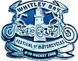 Whitley Bay motorcycle show badge from Jean-Francois Helias