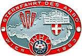 Wien motorcycle rally badge from Jean-Francois Helias