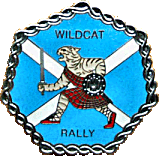 Wildcat motorcycle rally badge