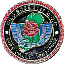 Wild Rose motorcycle rally badge from Jean-Francois Helias