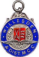 Willesden & DMCC motorcycle club badge from Jean-Francois Helias