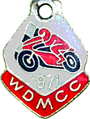Willoughby DMCC motorcycle club badge from Jean-Francois Helias